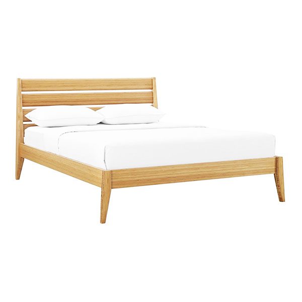 Sienna Modern Bamboo Bed Seattle, King Size Bamboo Bed Frame