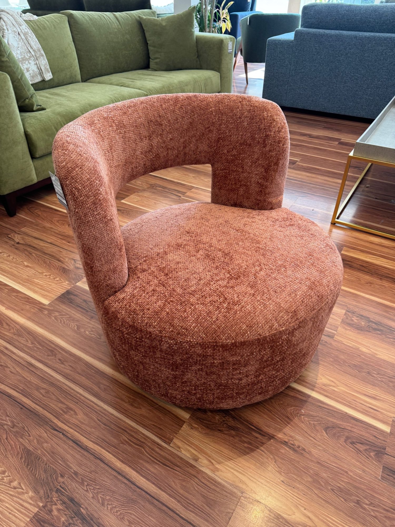 Jazzlyn Chenille Swivel
