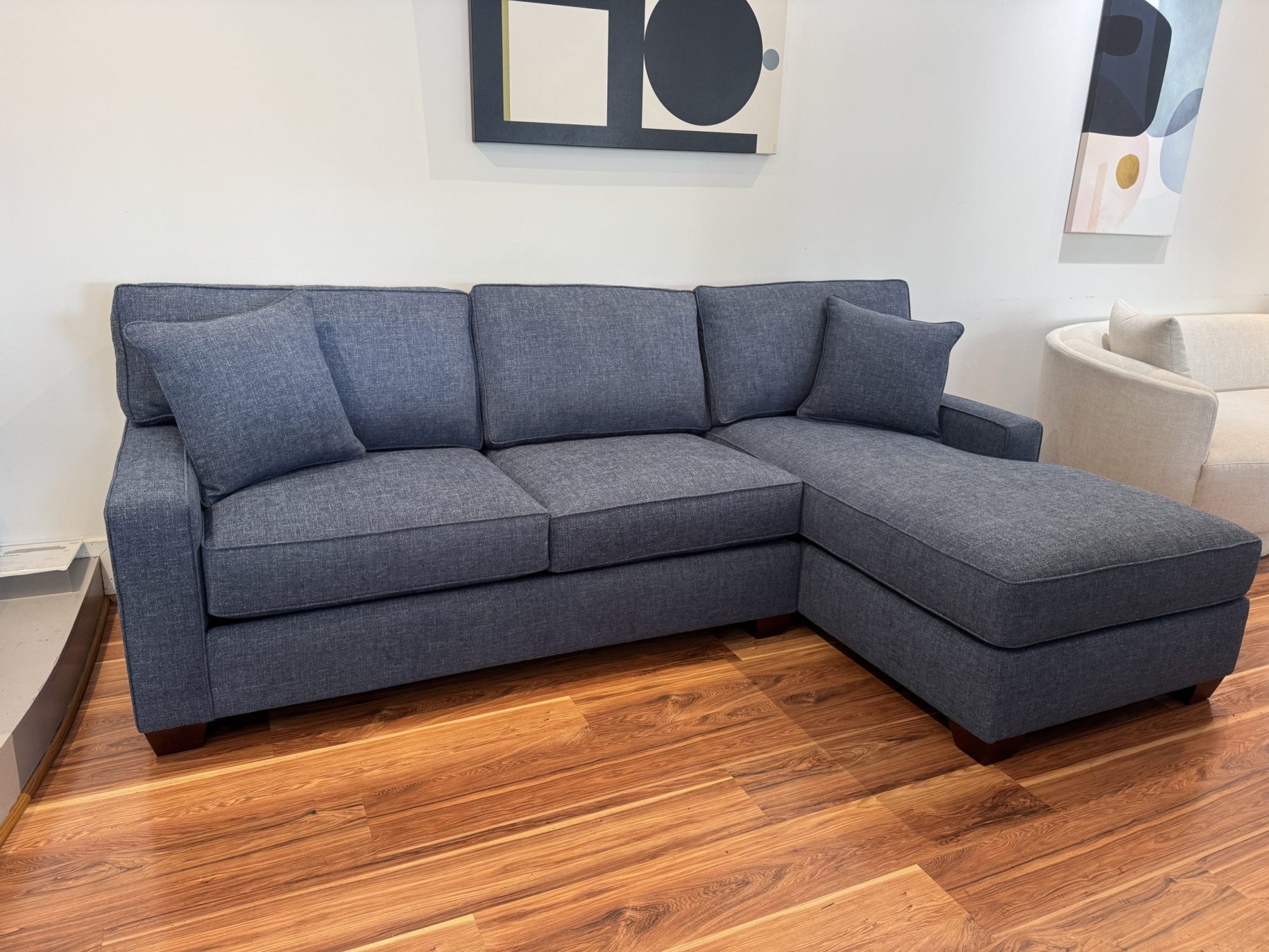 SUMMER SALE Vernon 101" X 65" blue texture Sale